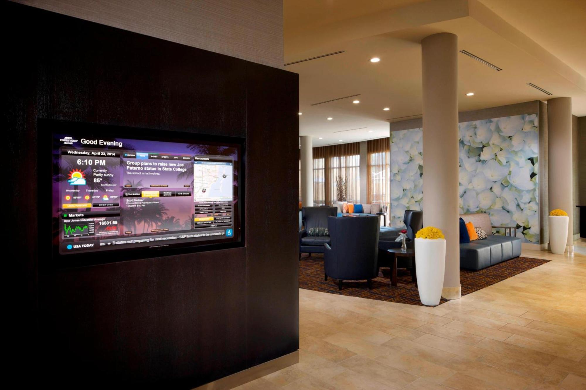 Courtyard Miami Dadeland Hotel Glenvar Heights Exterior photo
